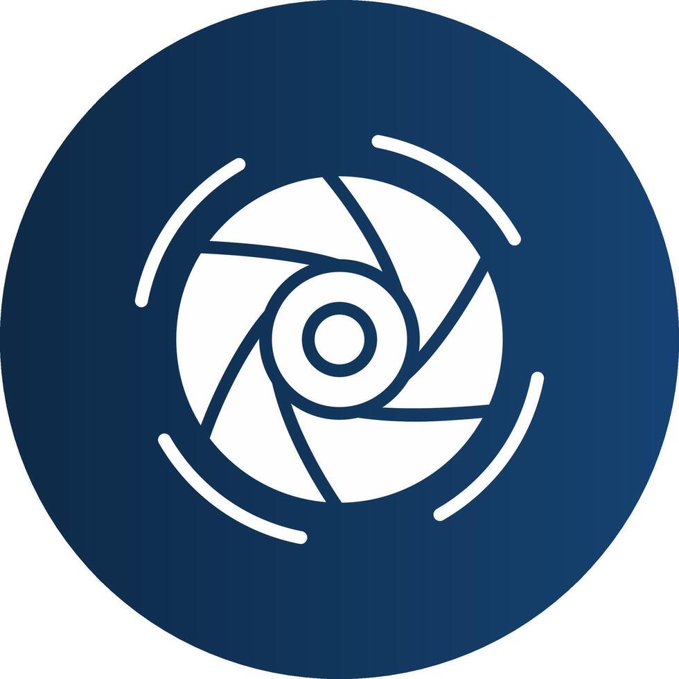 Diaphragm Creative Icon Design vector