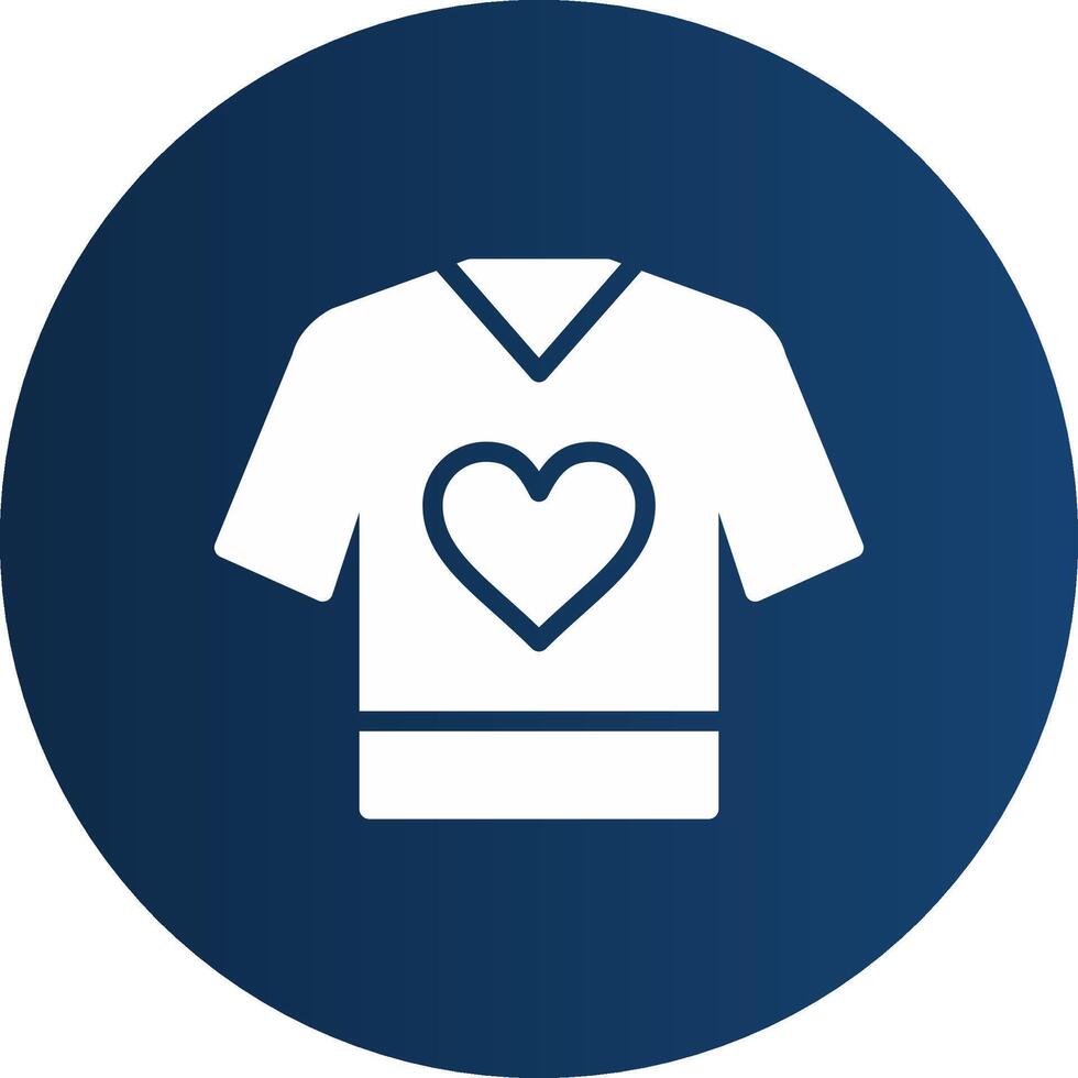 Shirt Creative Icon Design vector