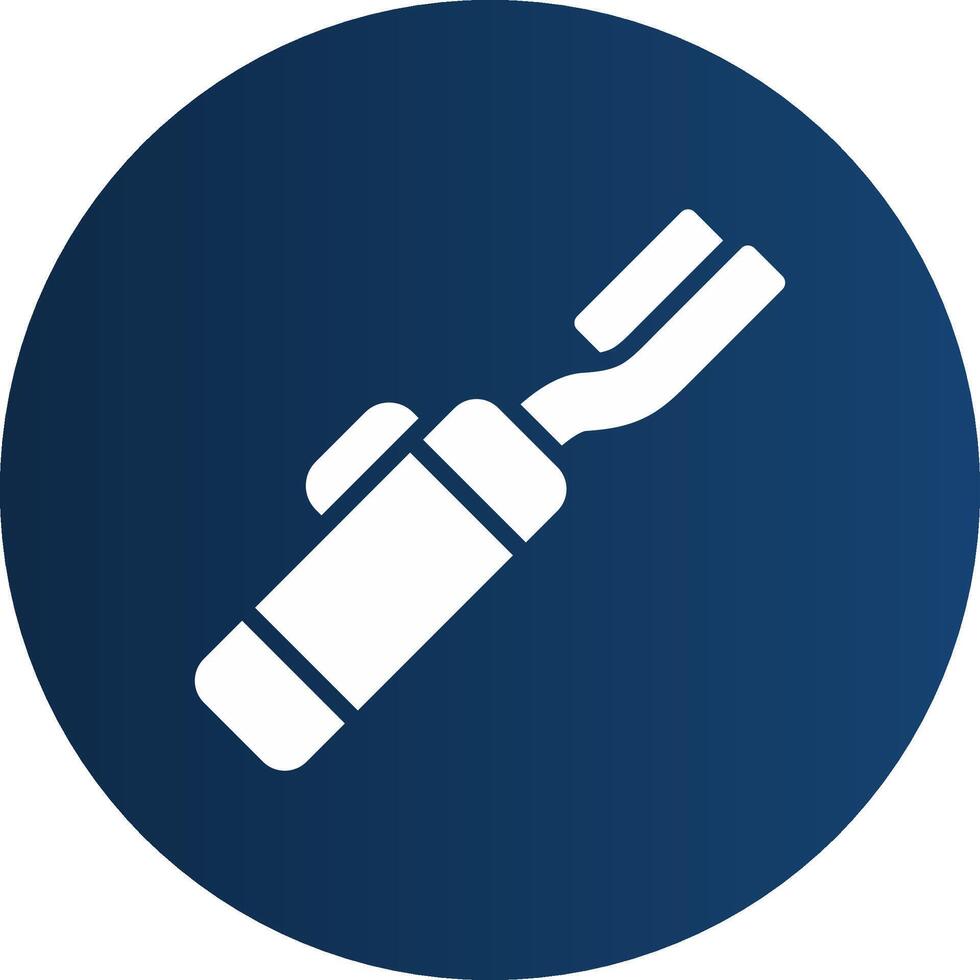 Glyph  blue Circle  Gradient vector