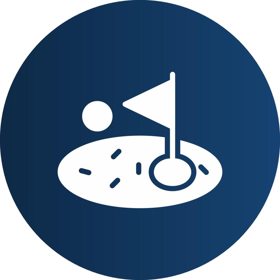 Golf Creative Icon Design vector