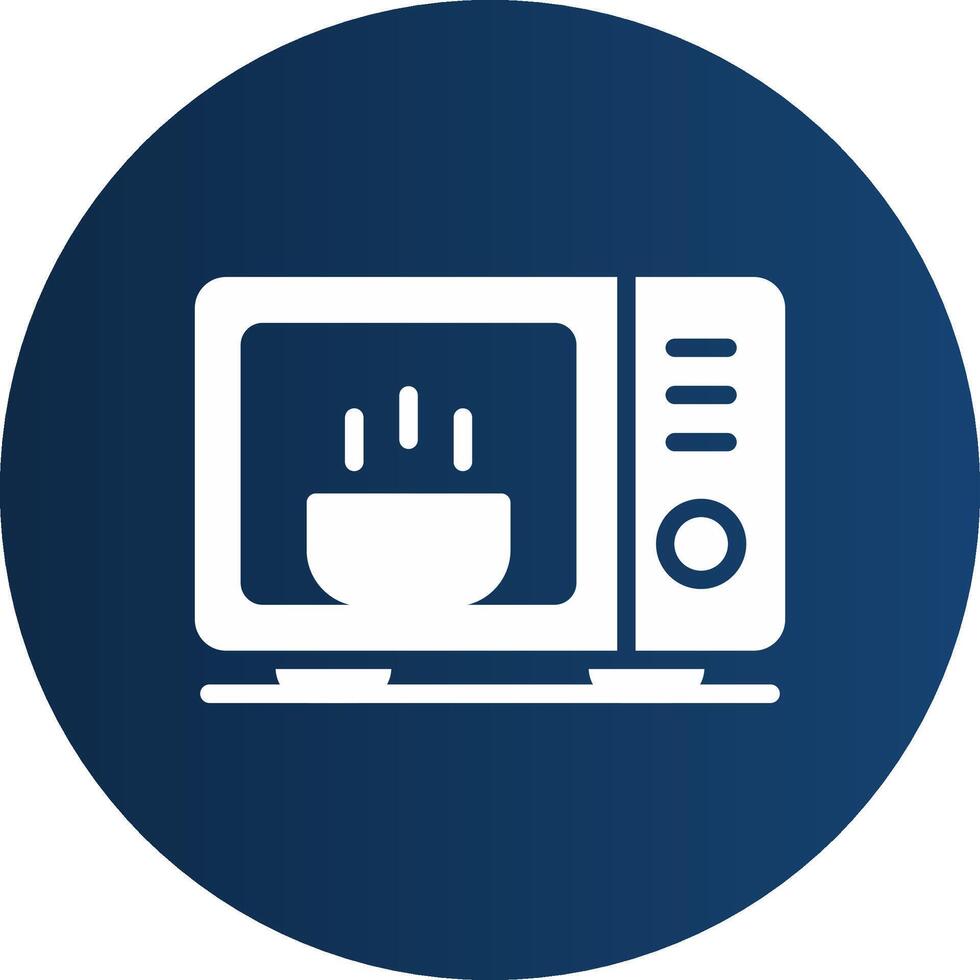 Glyph  blue Circle  Gradient vector