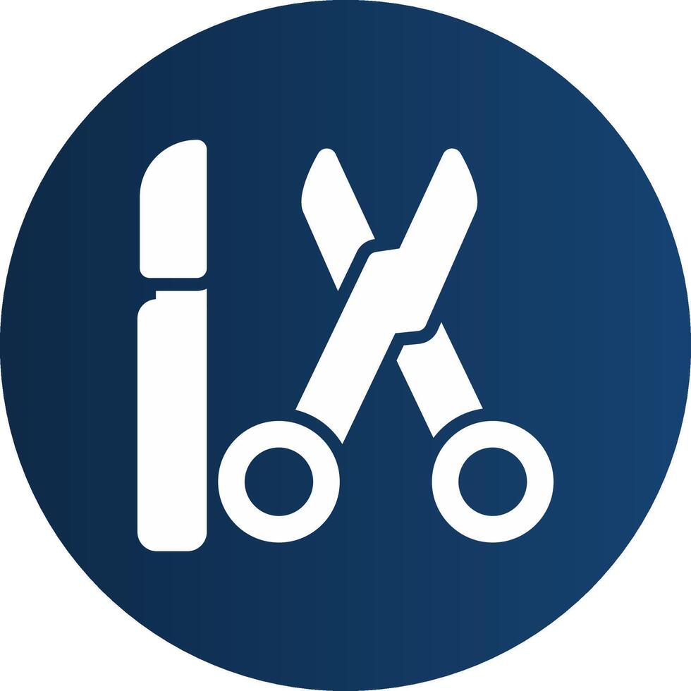 Surgery Creative Icon Design vector