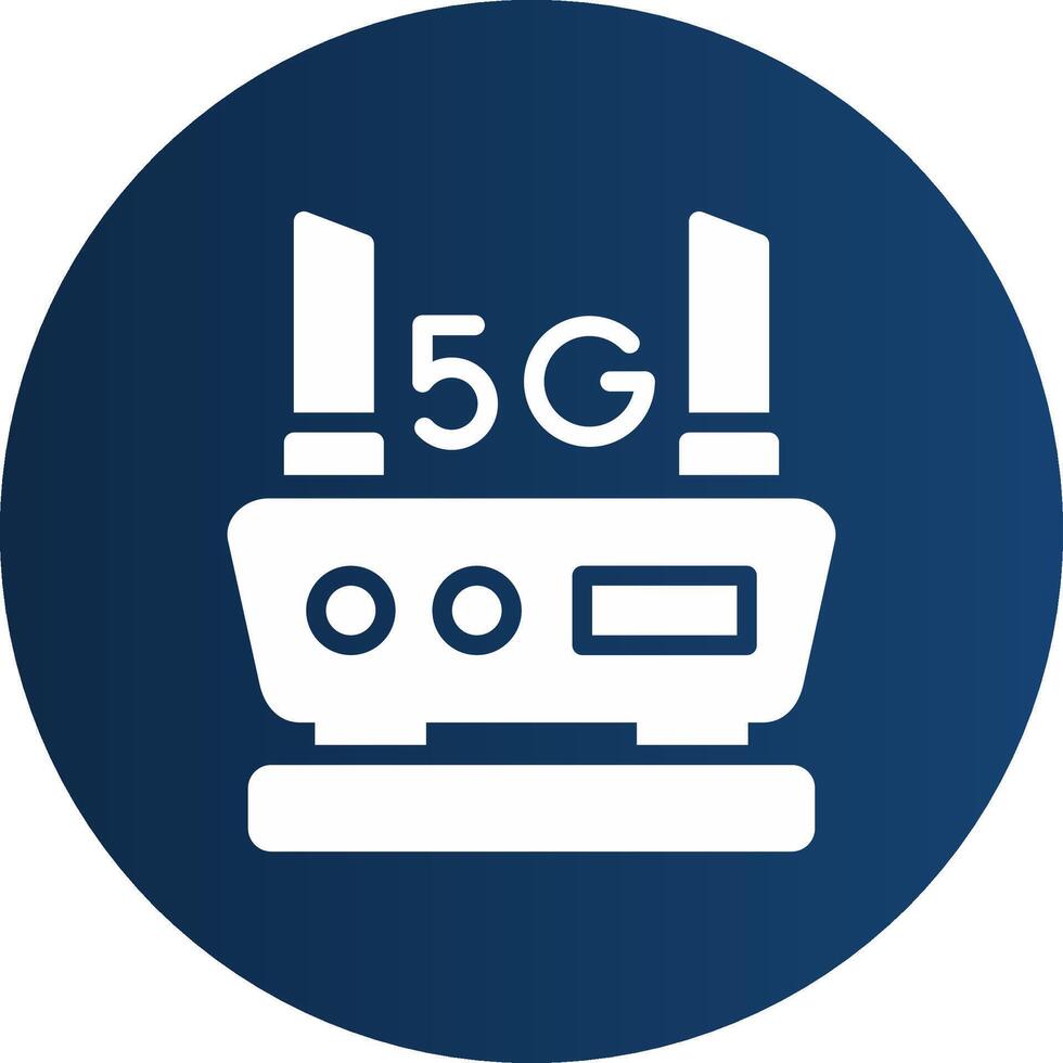 Router Creative Icon Design vector