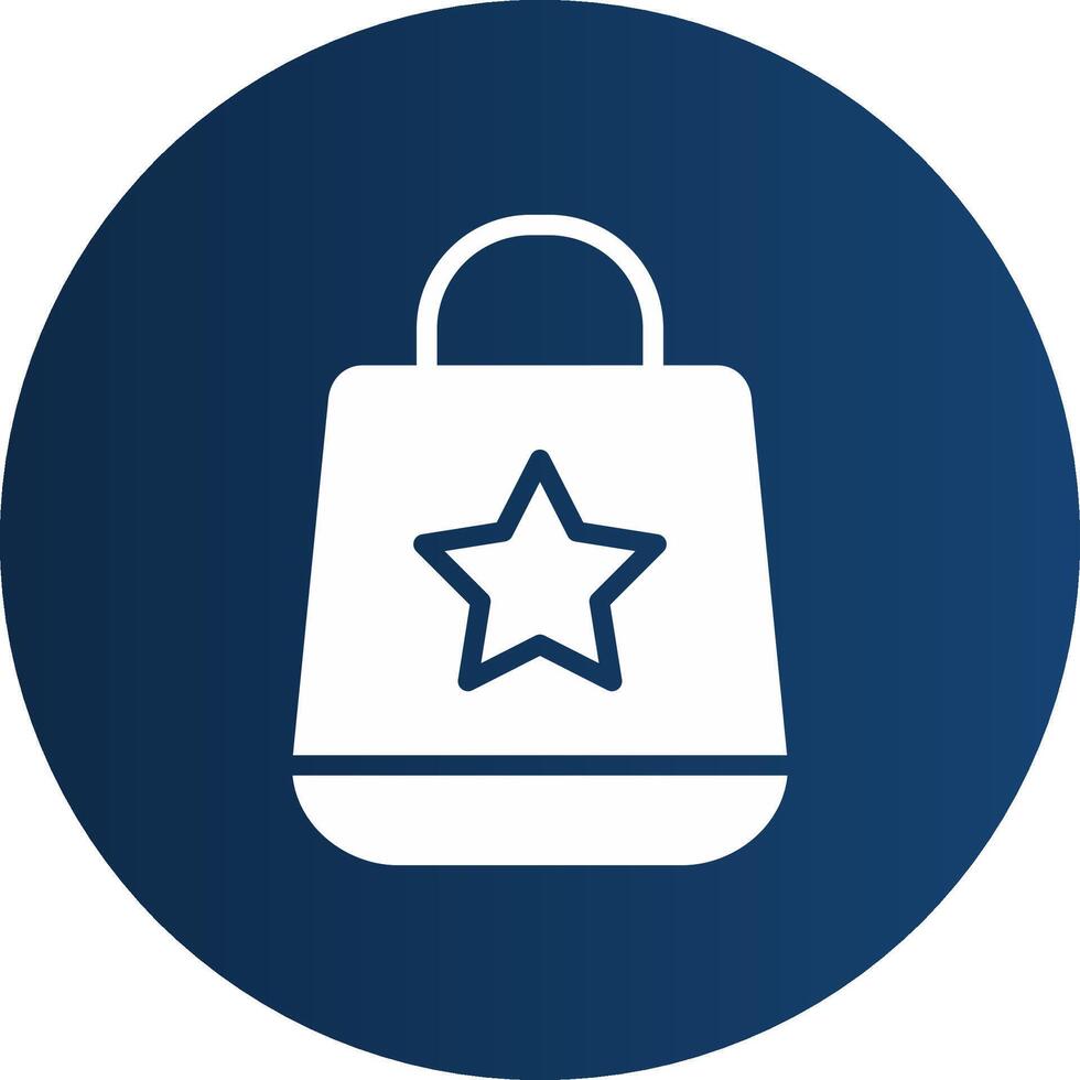Shopping Bag Creative Icon Design vector