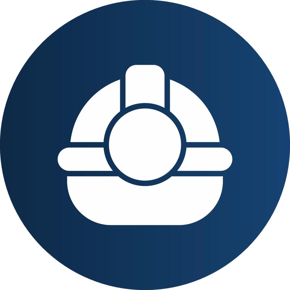Glyph  blue Circle  Gradient vector