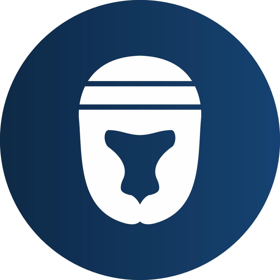 Helmet Creative Icon Design vector