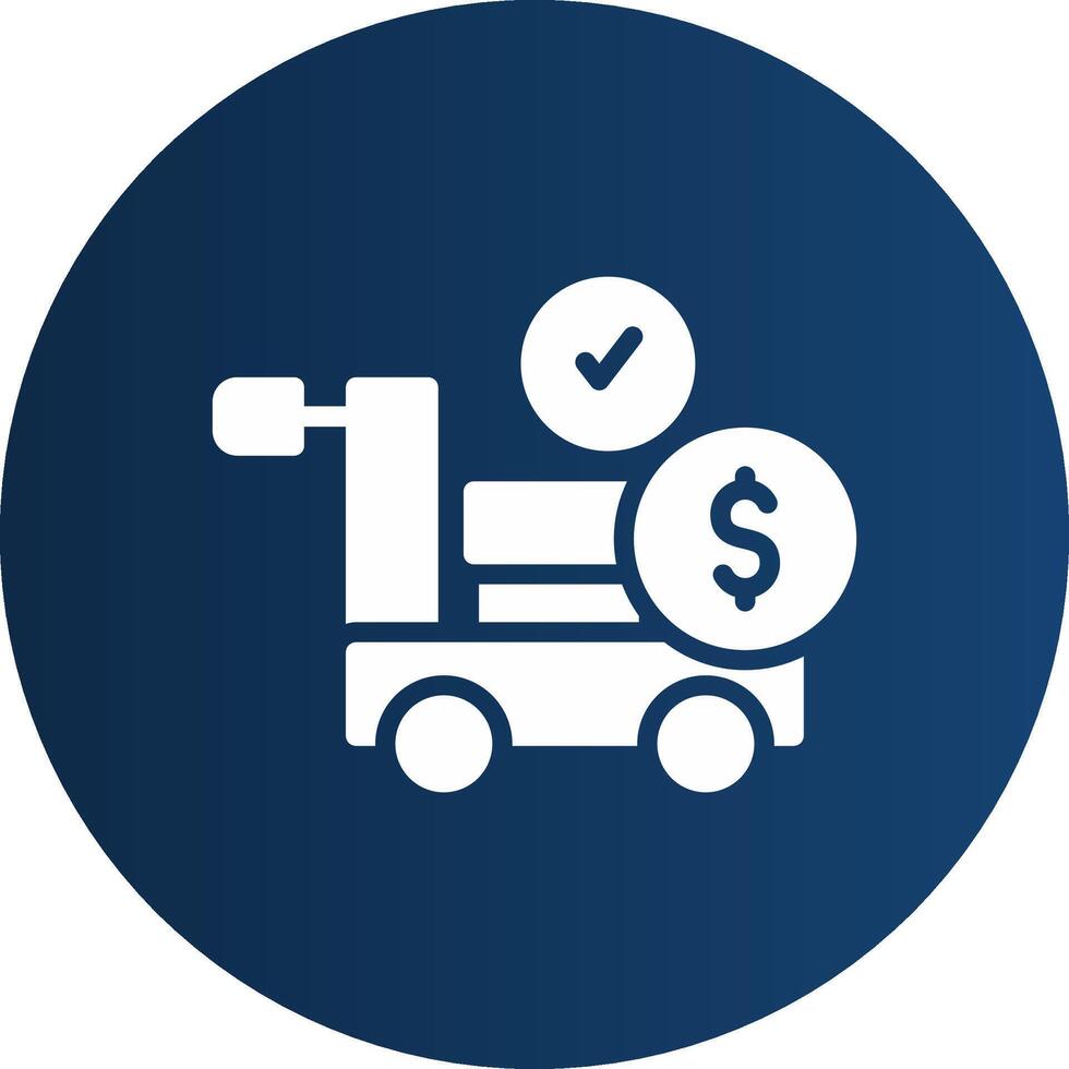 Procurement Creative Icon Design vector