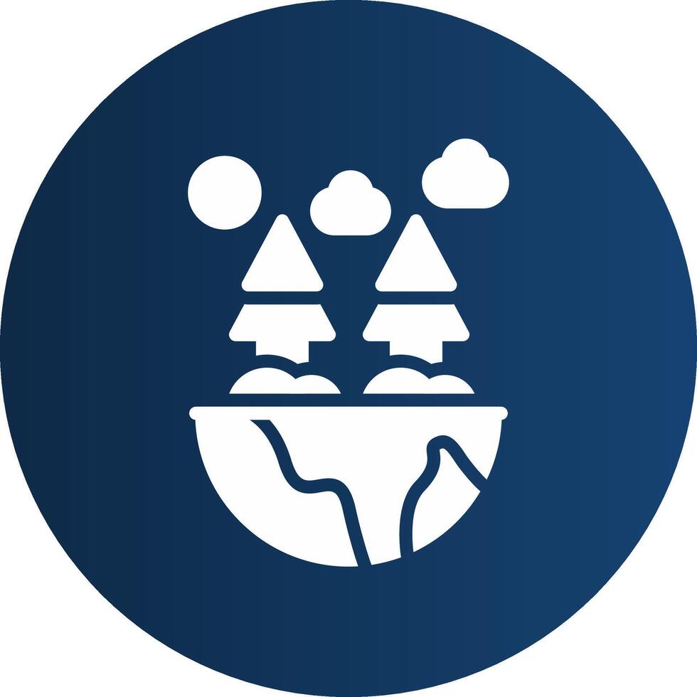 Green Environment Creative Icon Design vector