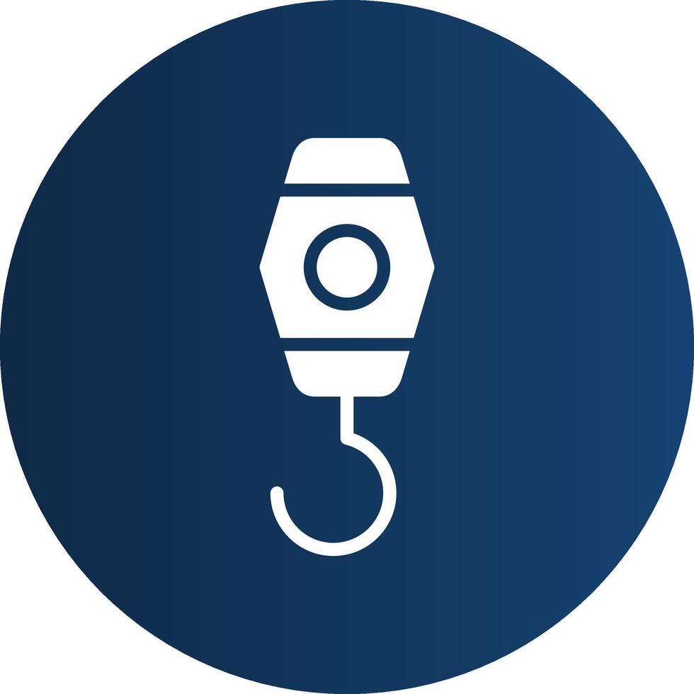 Glyph  blue Circle  Gradient vector