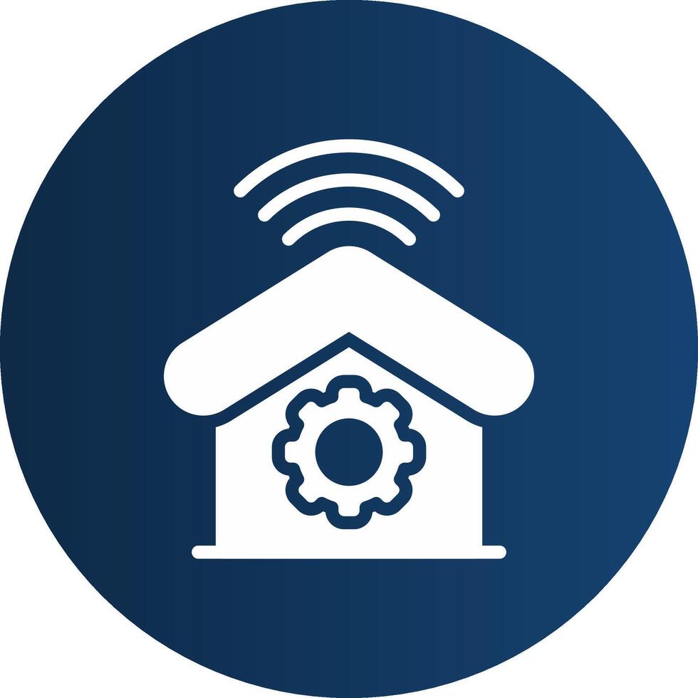 Home Automation Creative Icon Design vector