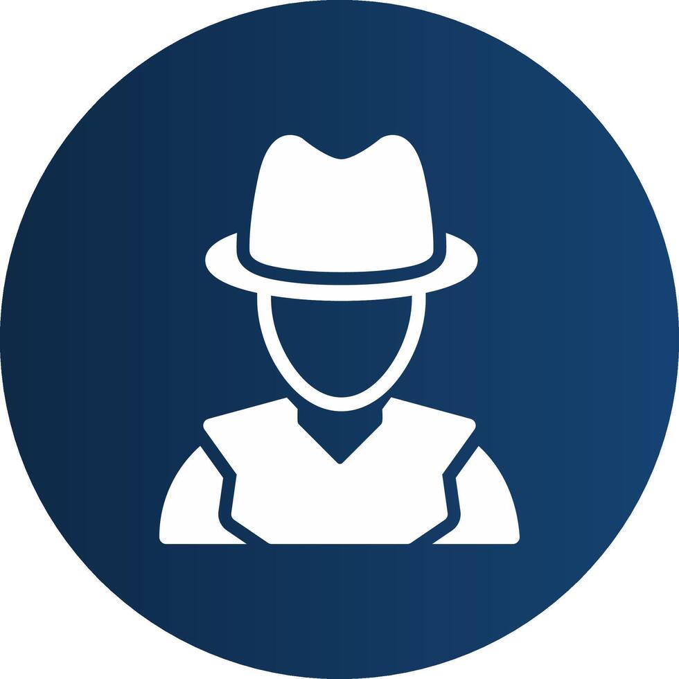 Detective Creative Icon Design vector