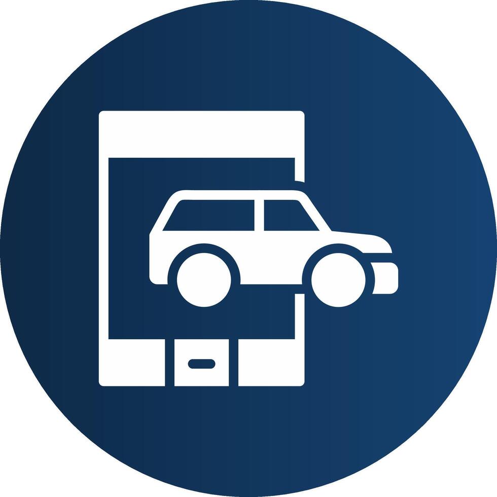 Call Taxi Creative Icon Design vector