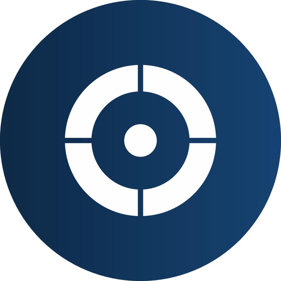 Target Creative Icon Design vector