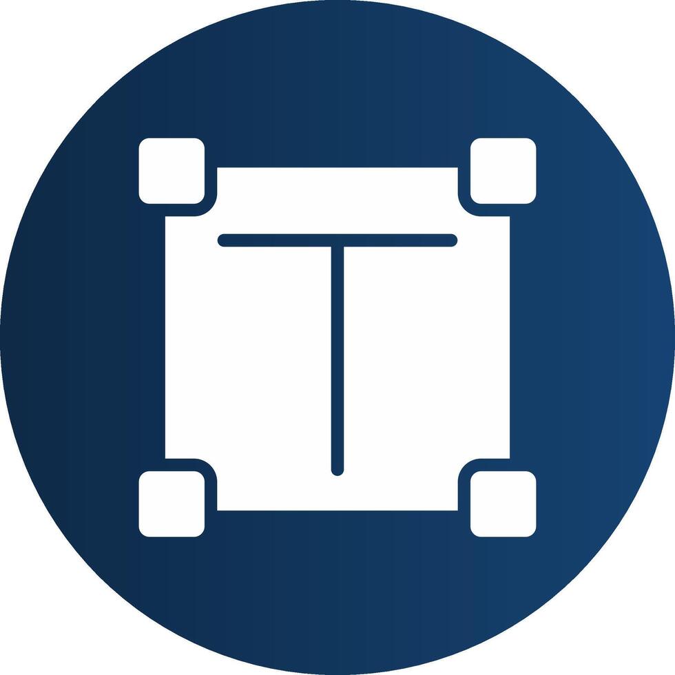 Text Box Creative Icon Design vector
