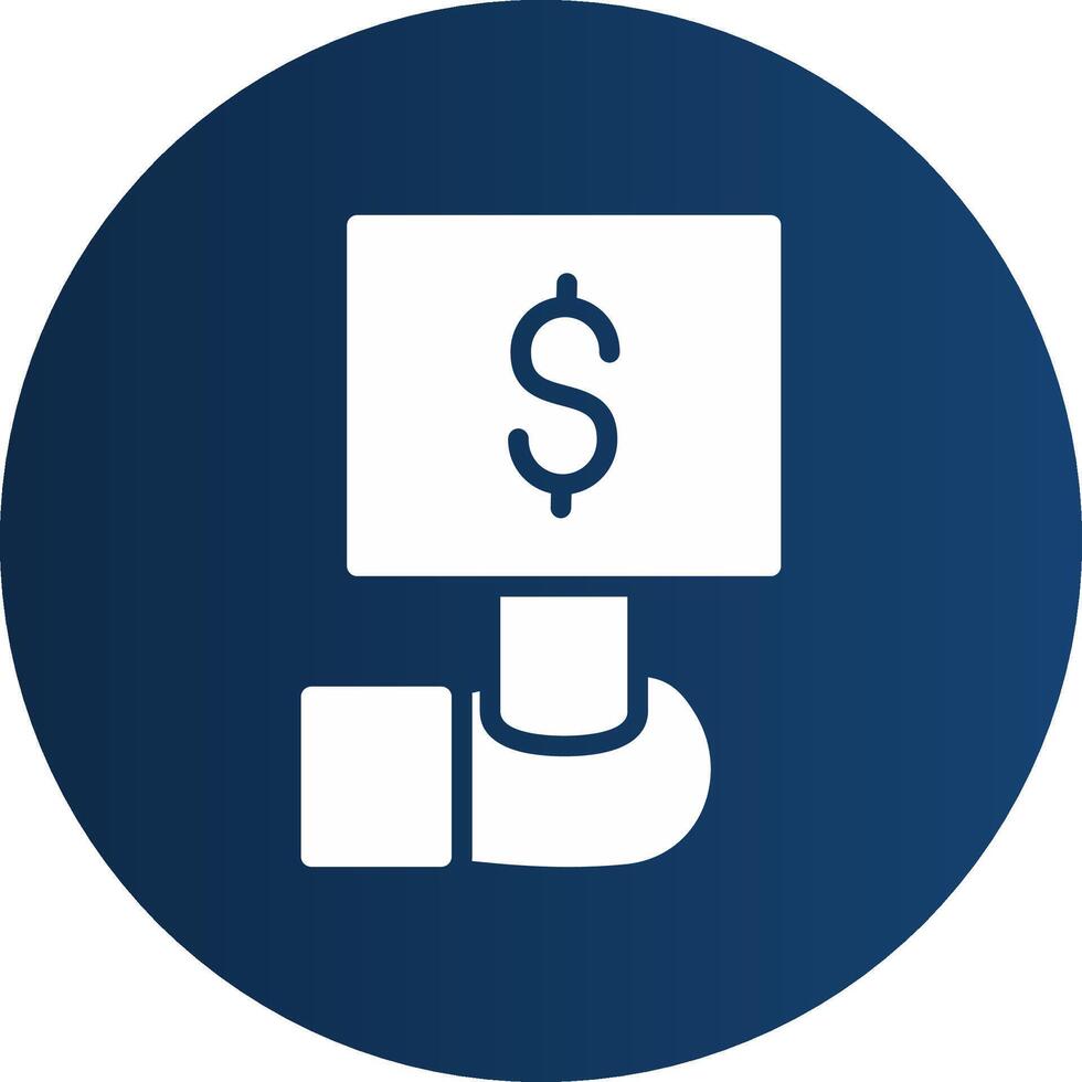 Bidding Creative Icon Design vector