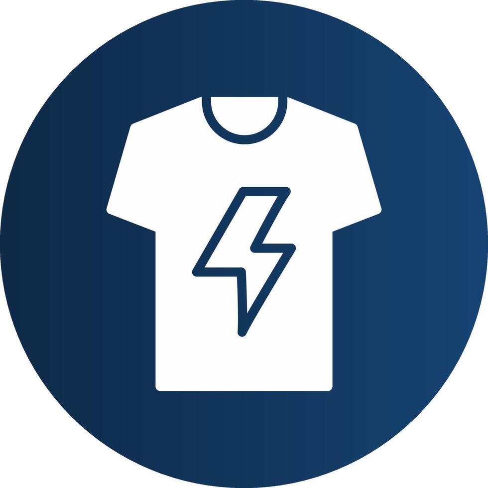 Glyph  blue Circle  Gradient vector