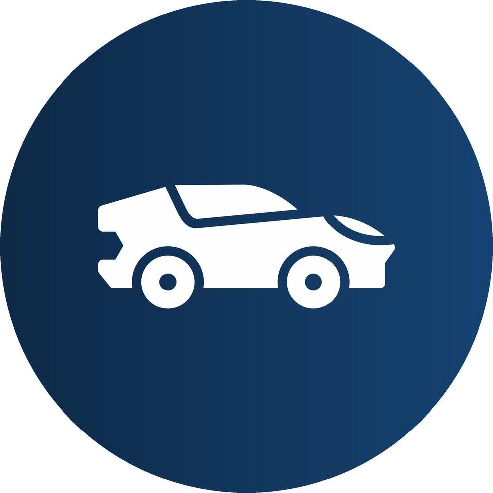Car Creative Icon Design vector