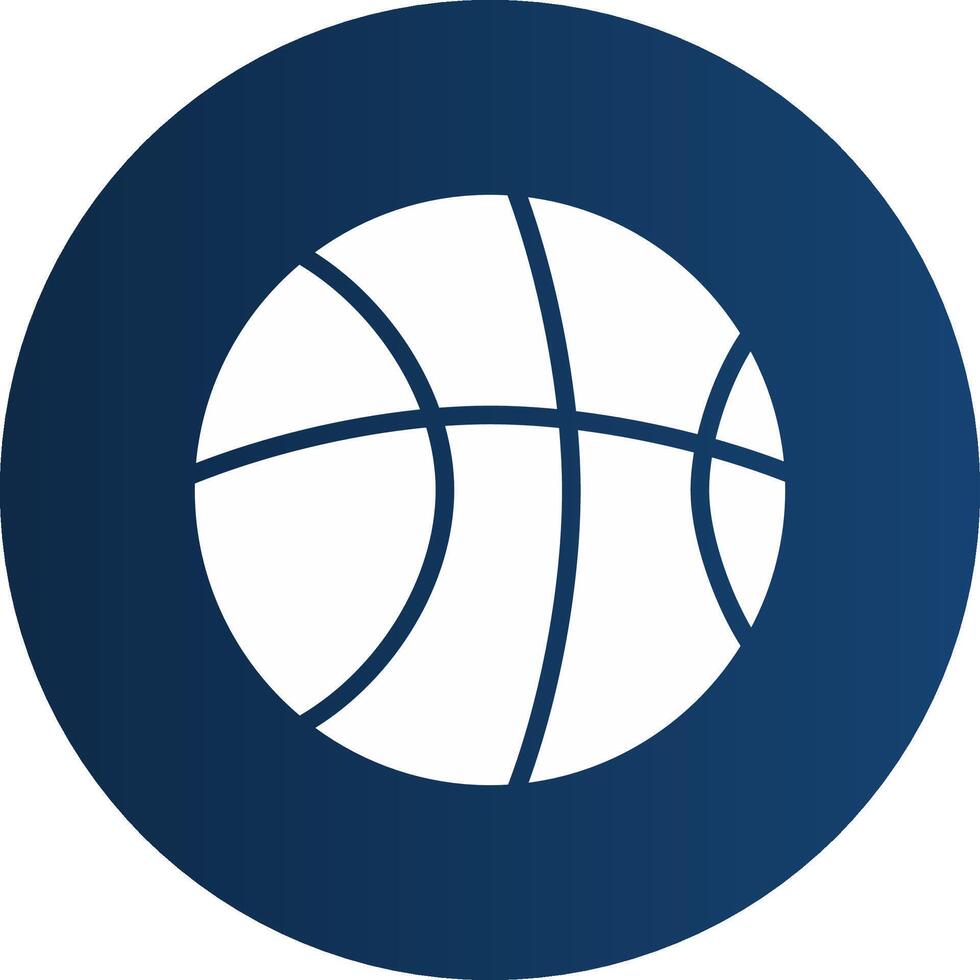 Basketball Creative Icon Design vector