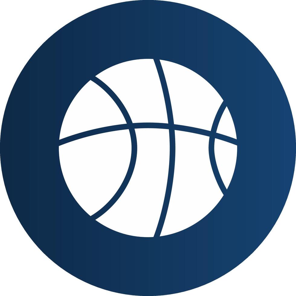 Basketball Creative Icon Design vector