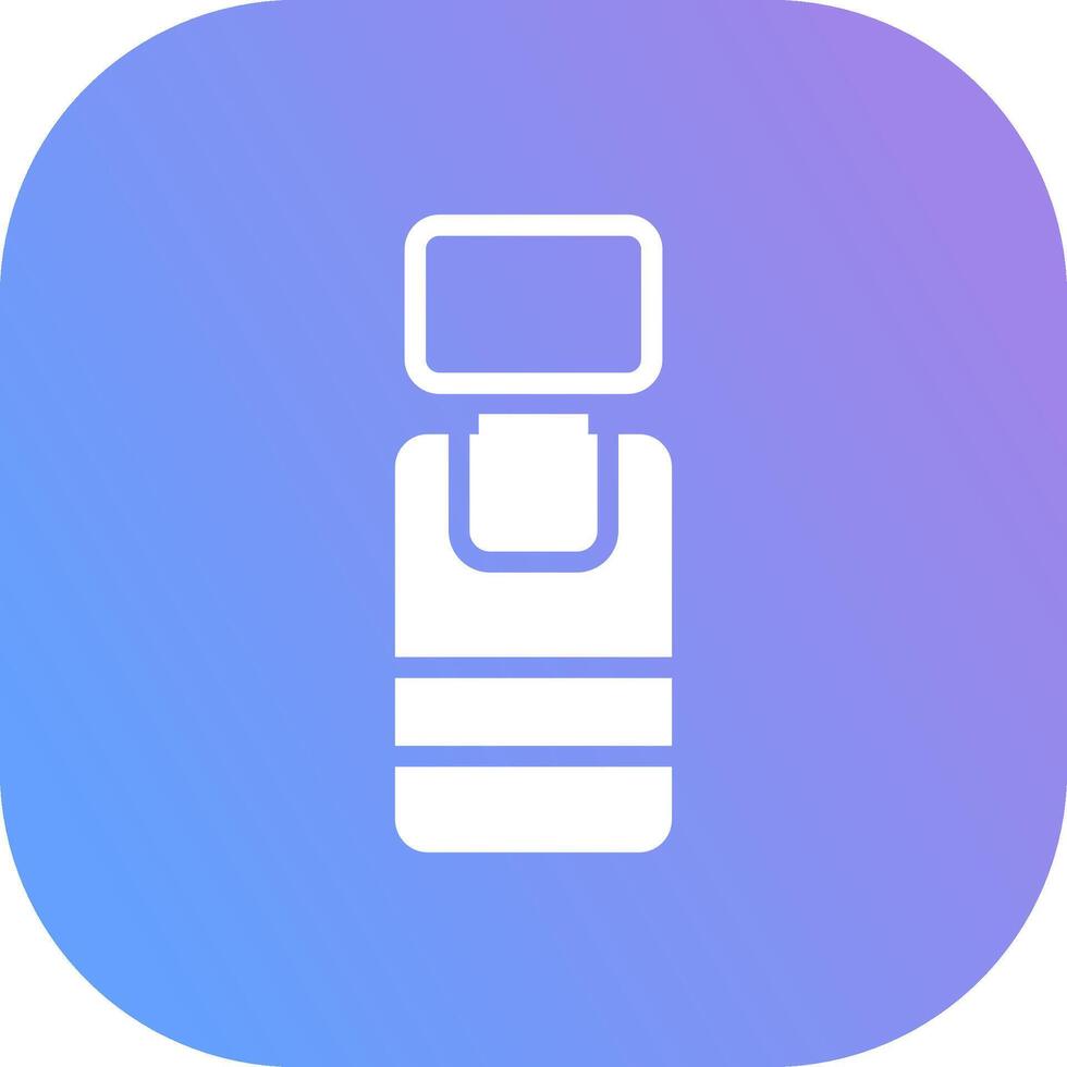 Self Service Terminal Creative Icon Design vector