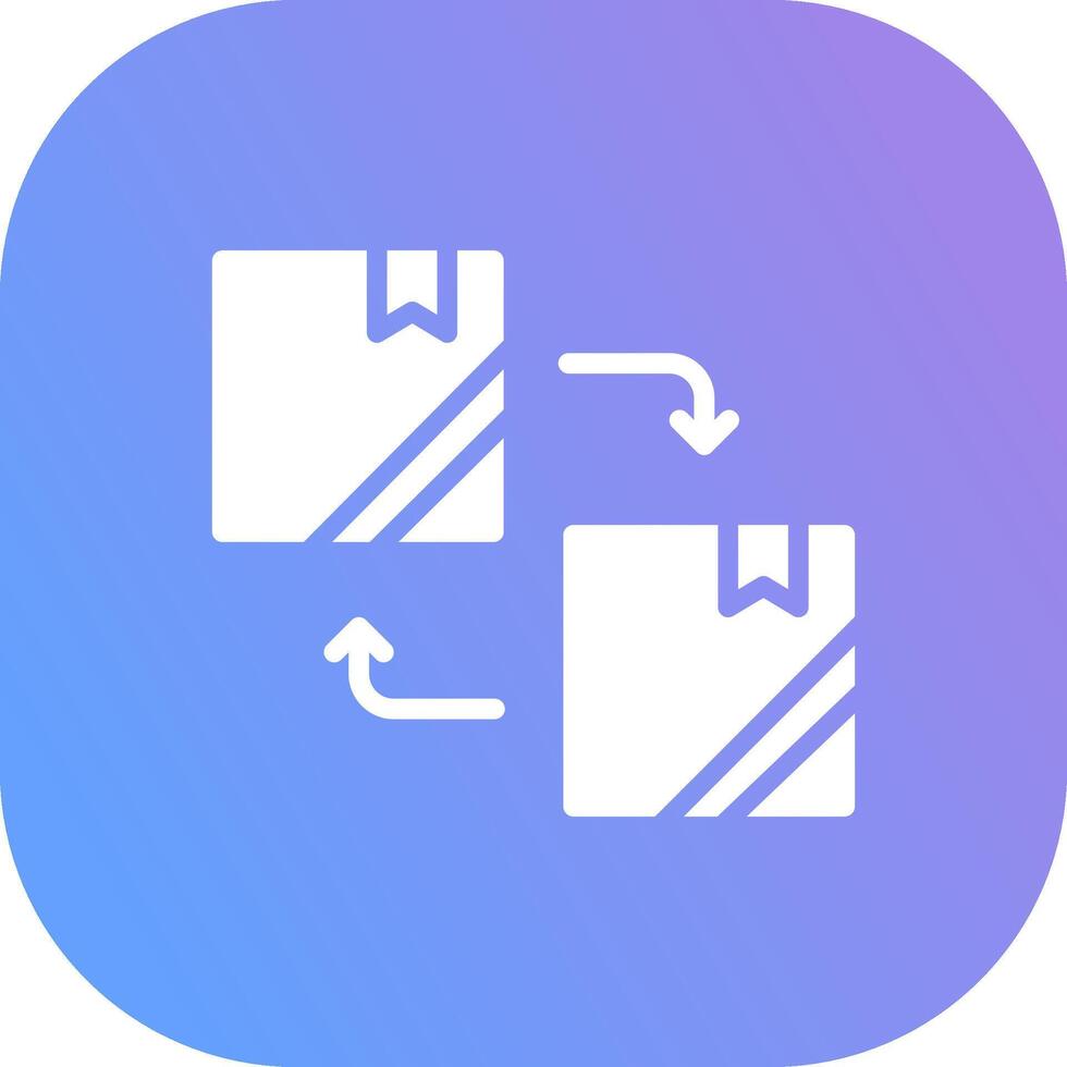 Replacement Creative Icon Design vector