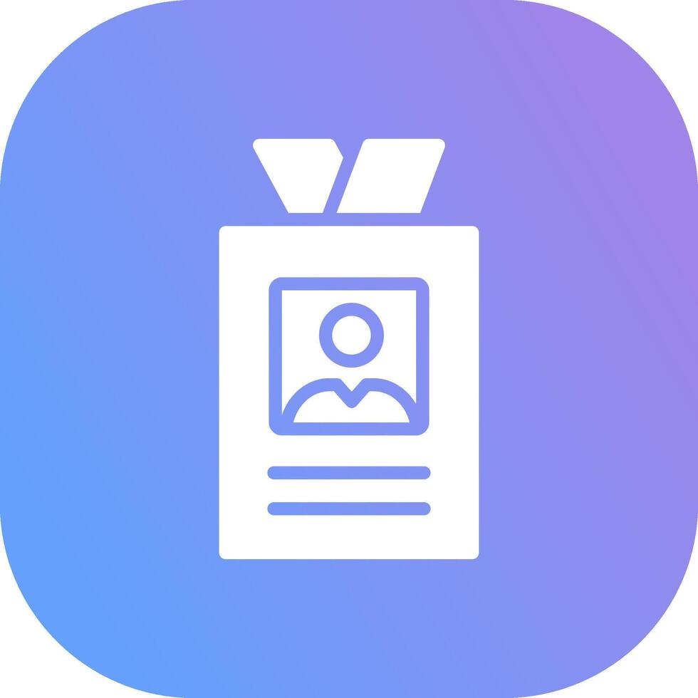 Office Card Creative Icon Design vector