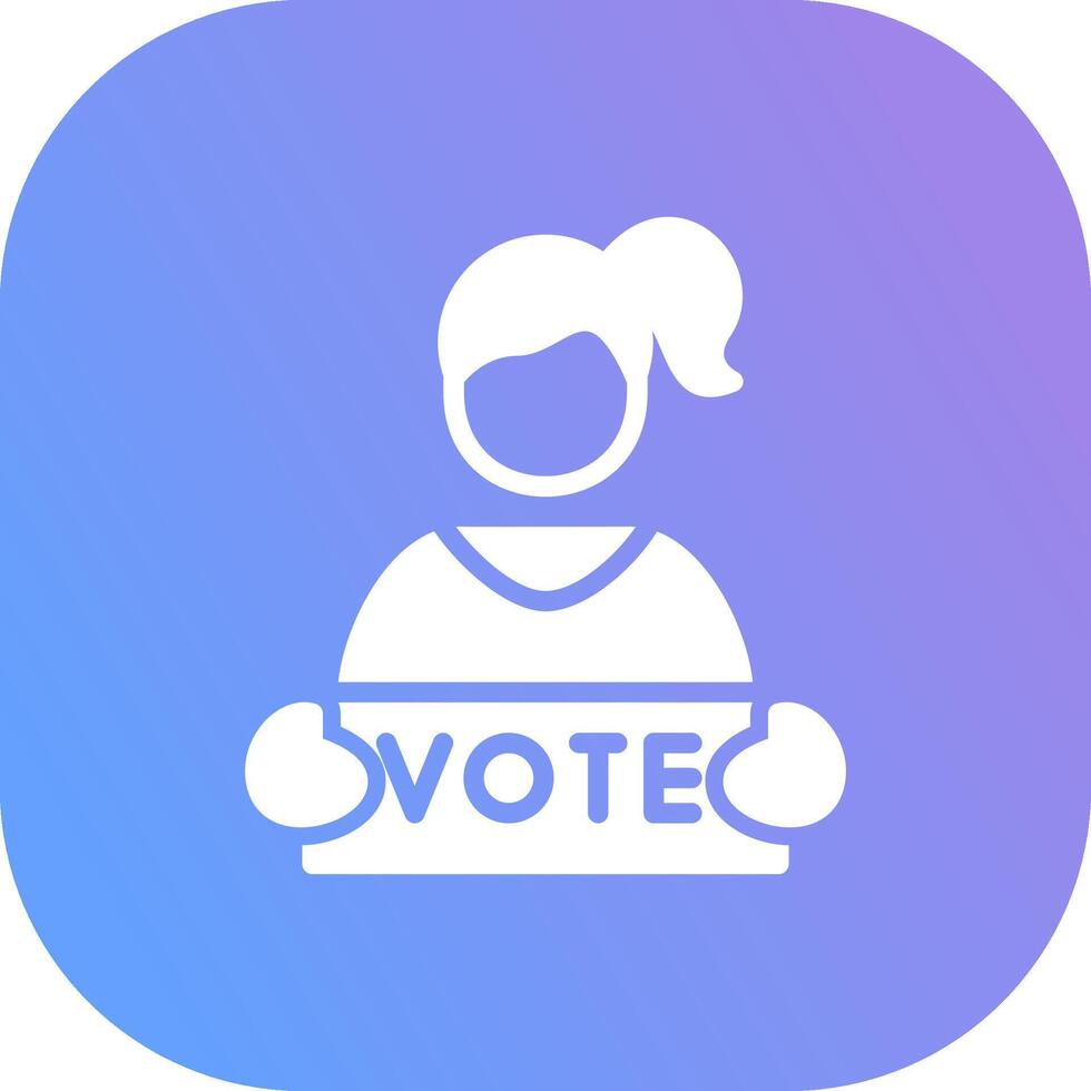 Supporter Creative Icon Design vector