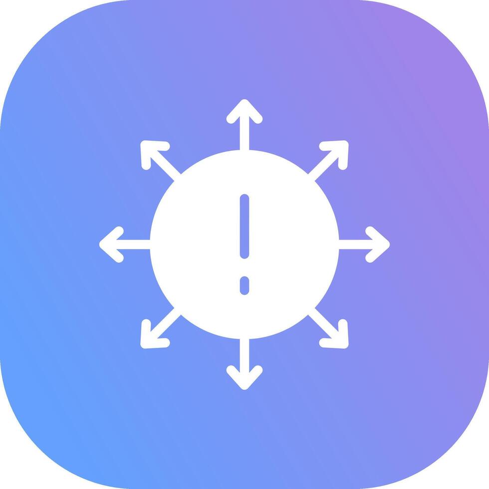 Diversification Creative Icon Design vector