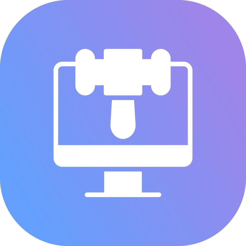 Online Creative Icon Design vector
