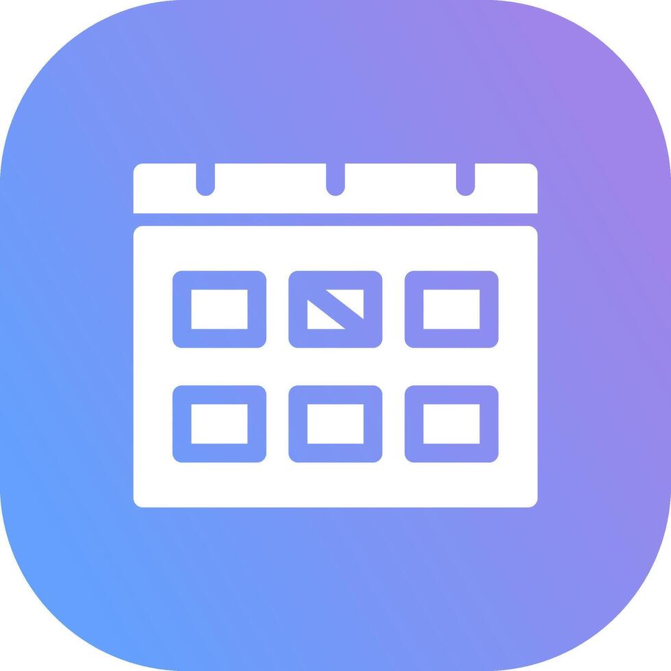 Calendar Creative Icon Design vector