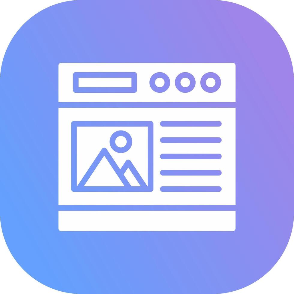 Content Creative Icon Design vector