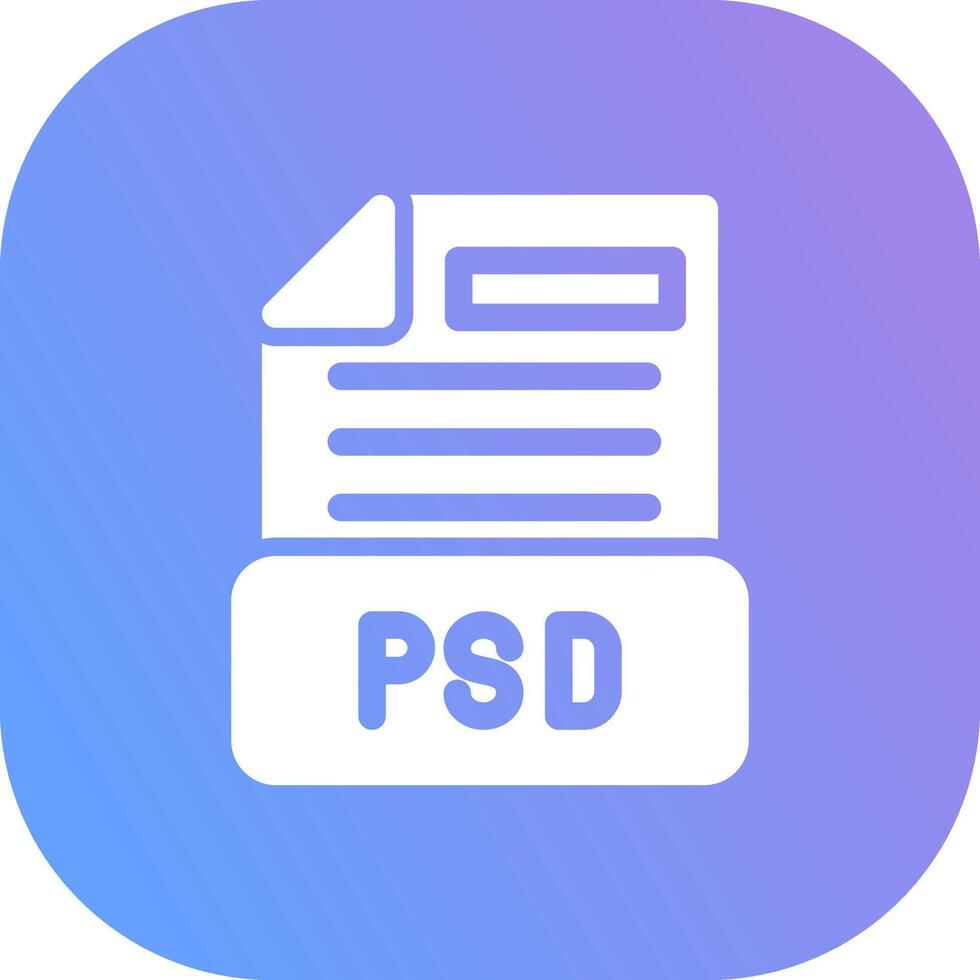 diseño de icono creativo de archivo psd vector