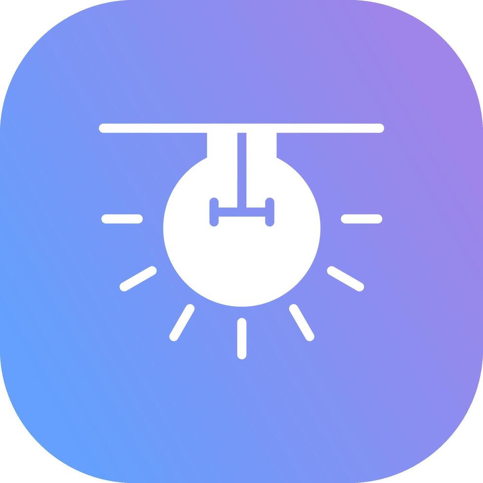 Light Bulb Creative Icon Design vector