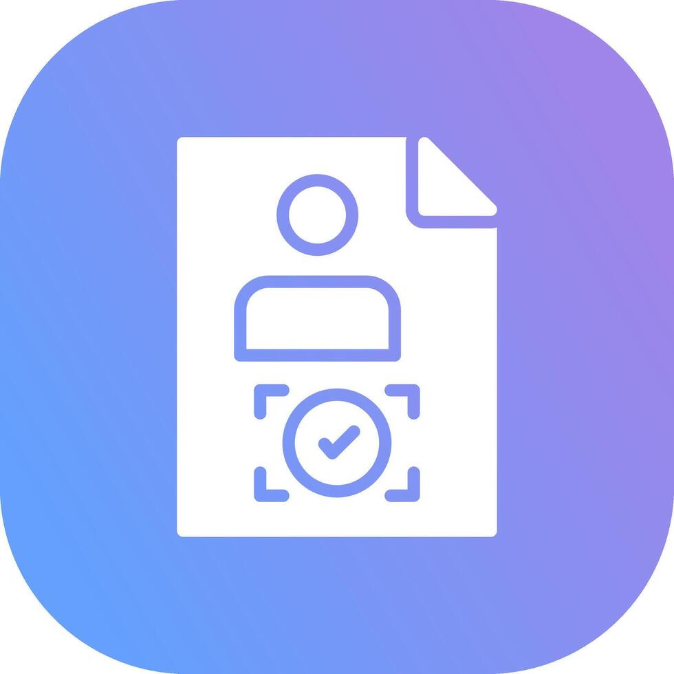 Approval Creative Icon Design vector