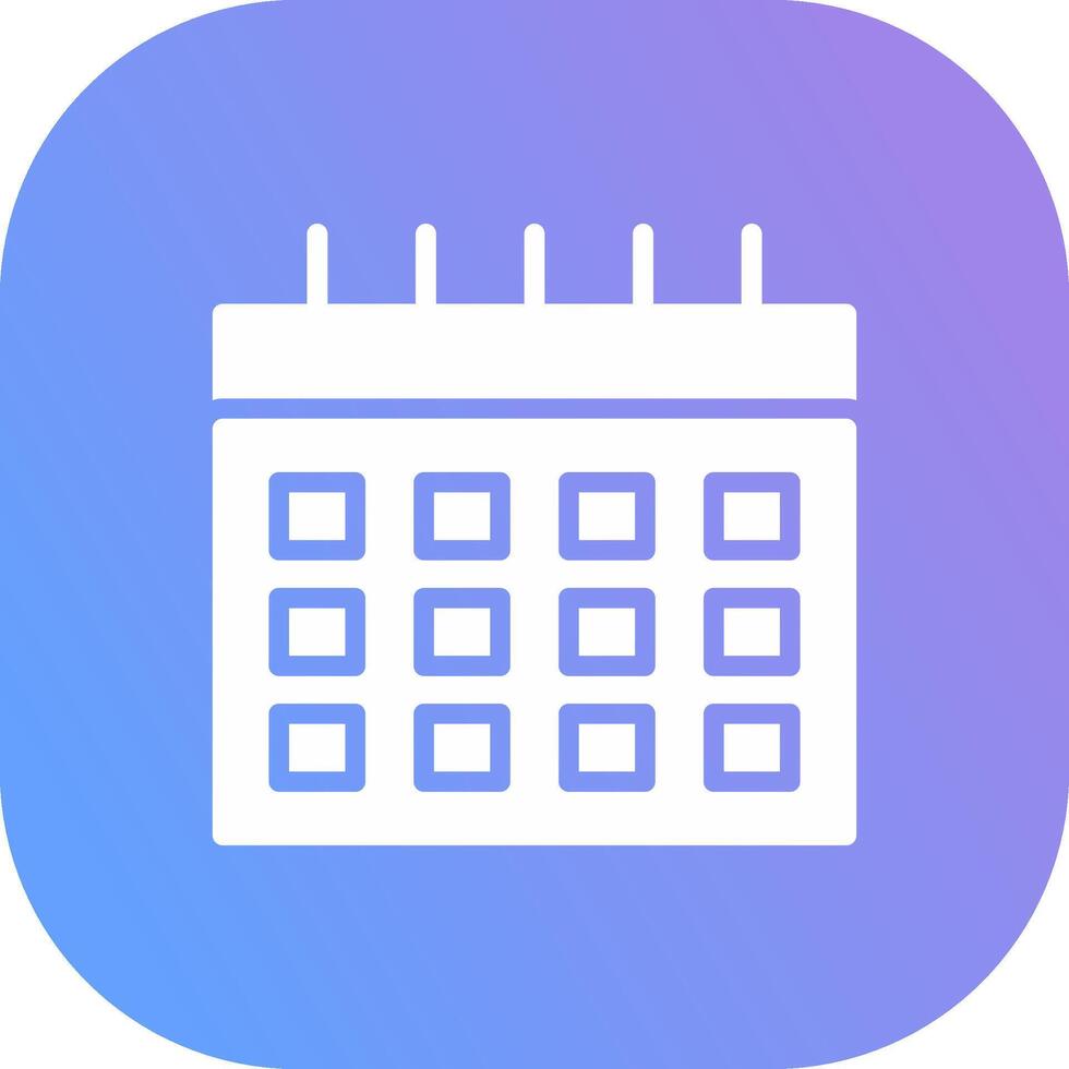 diseño de icono creativo de calendario vector