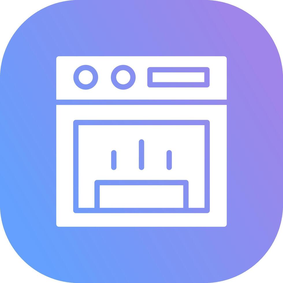 Stove Creative Icon Design vector
