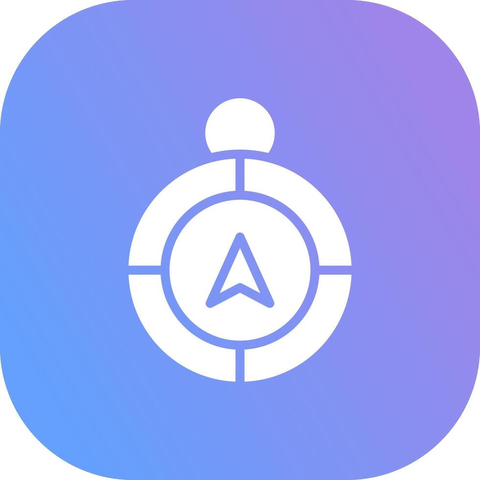 Compass Creative Icon Design vector