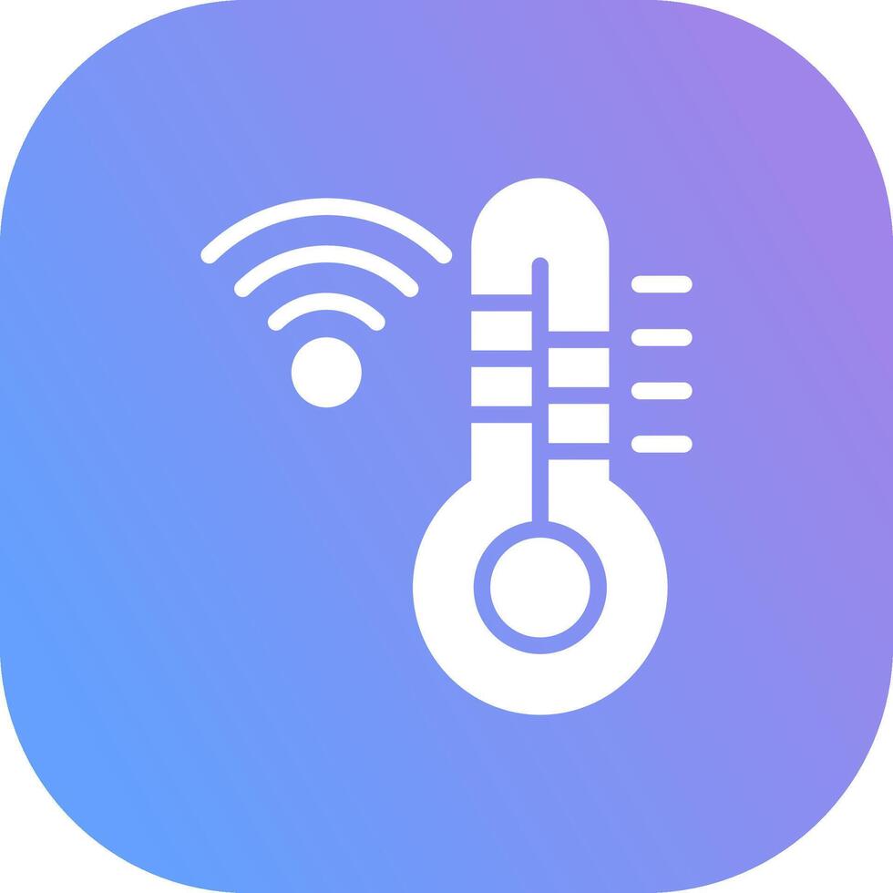 Thermostat Creative Icon Design vector