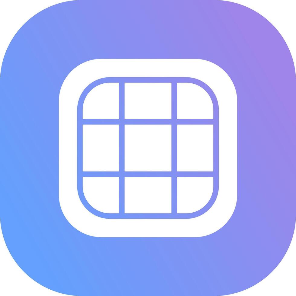 Grid Creative Icon Design vector