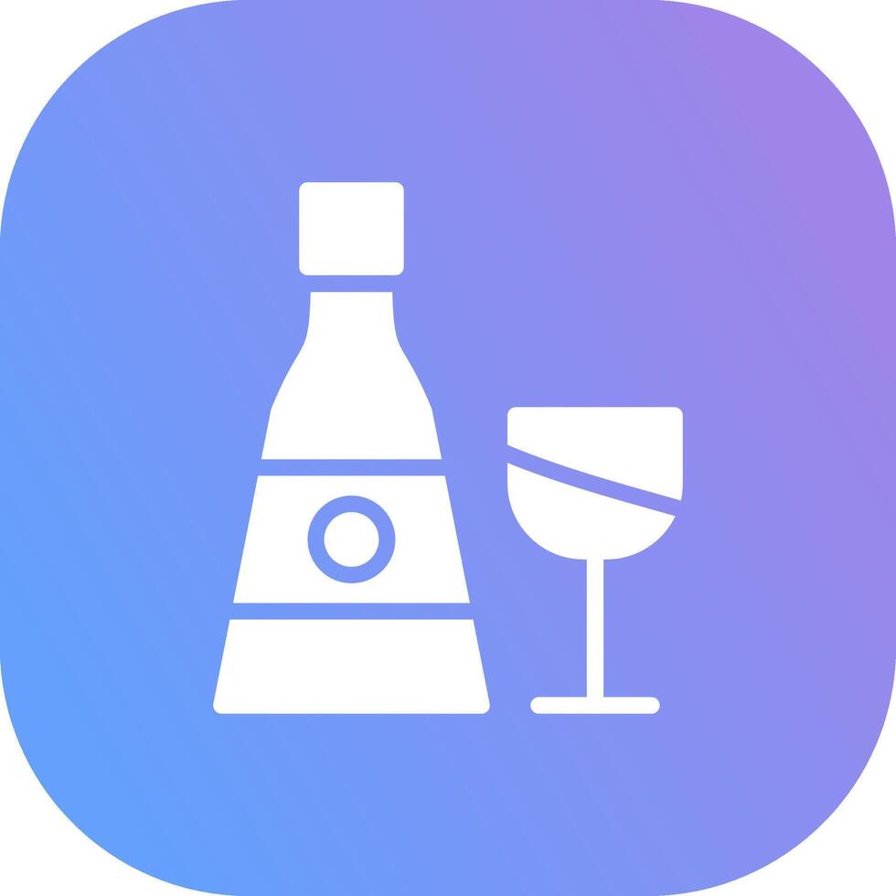 Champagne Creative Icon Design vector