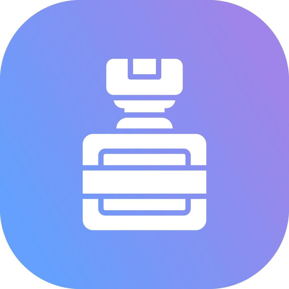 Perfume Creative Icon Design vector