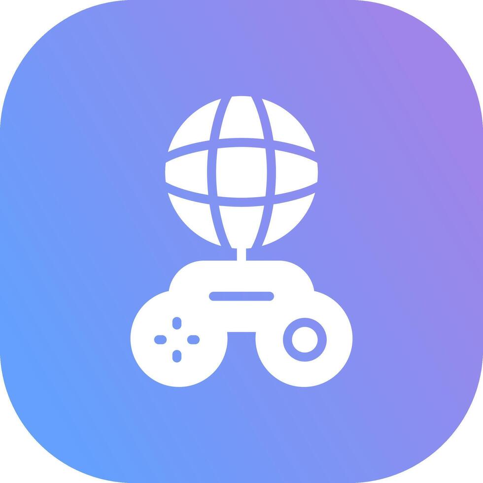 Global Gaming Creative Icon Design vector