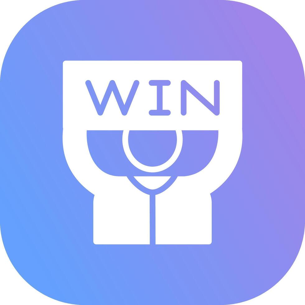 Win Creative Icon Design vector
