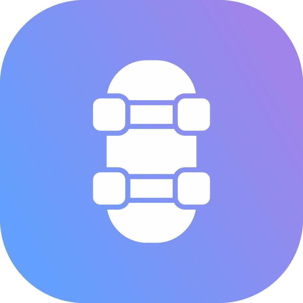 Skateboard Creative Icon Design vector