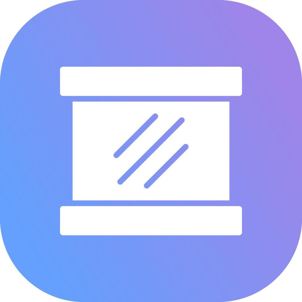 Mirror Creative Icon Design vector