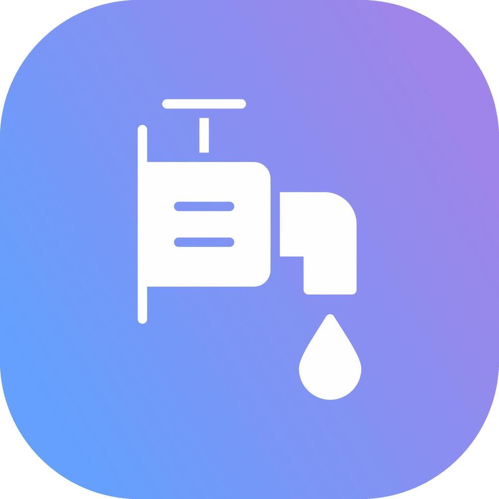 Faucet Creative Icon Design vector