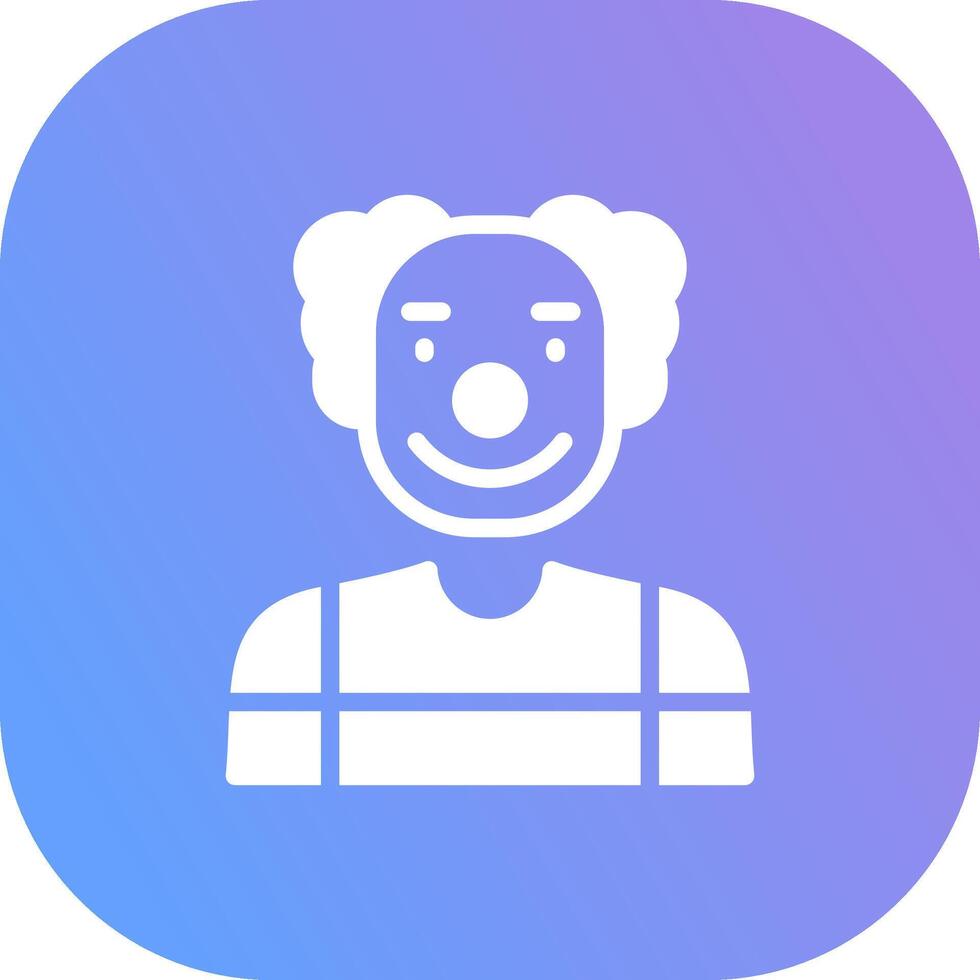 Clown Creative Icon Design vector