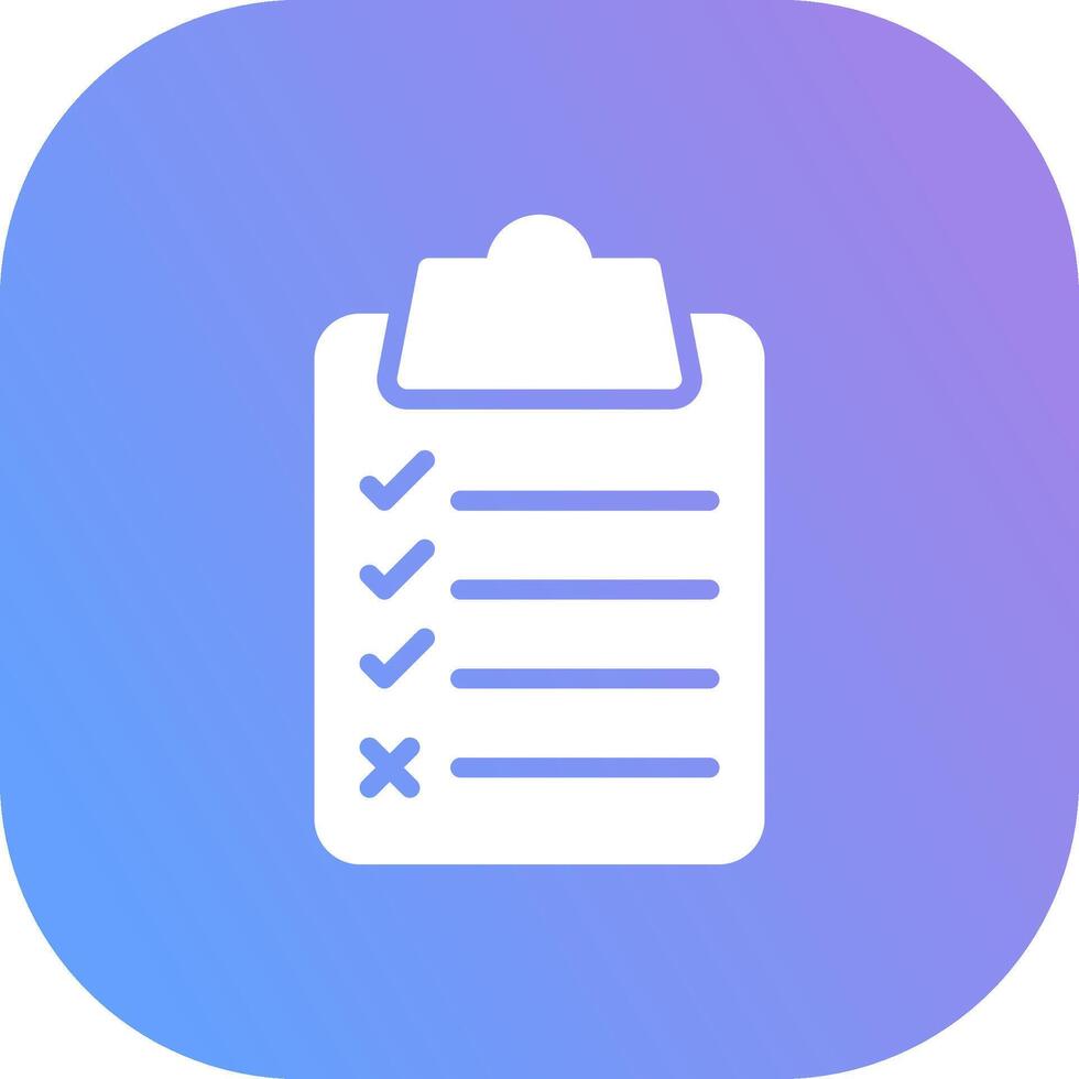 Checklist Creative Icon Design vector