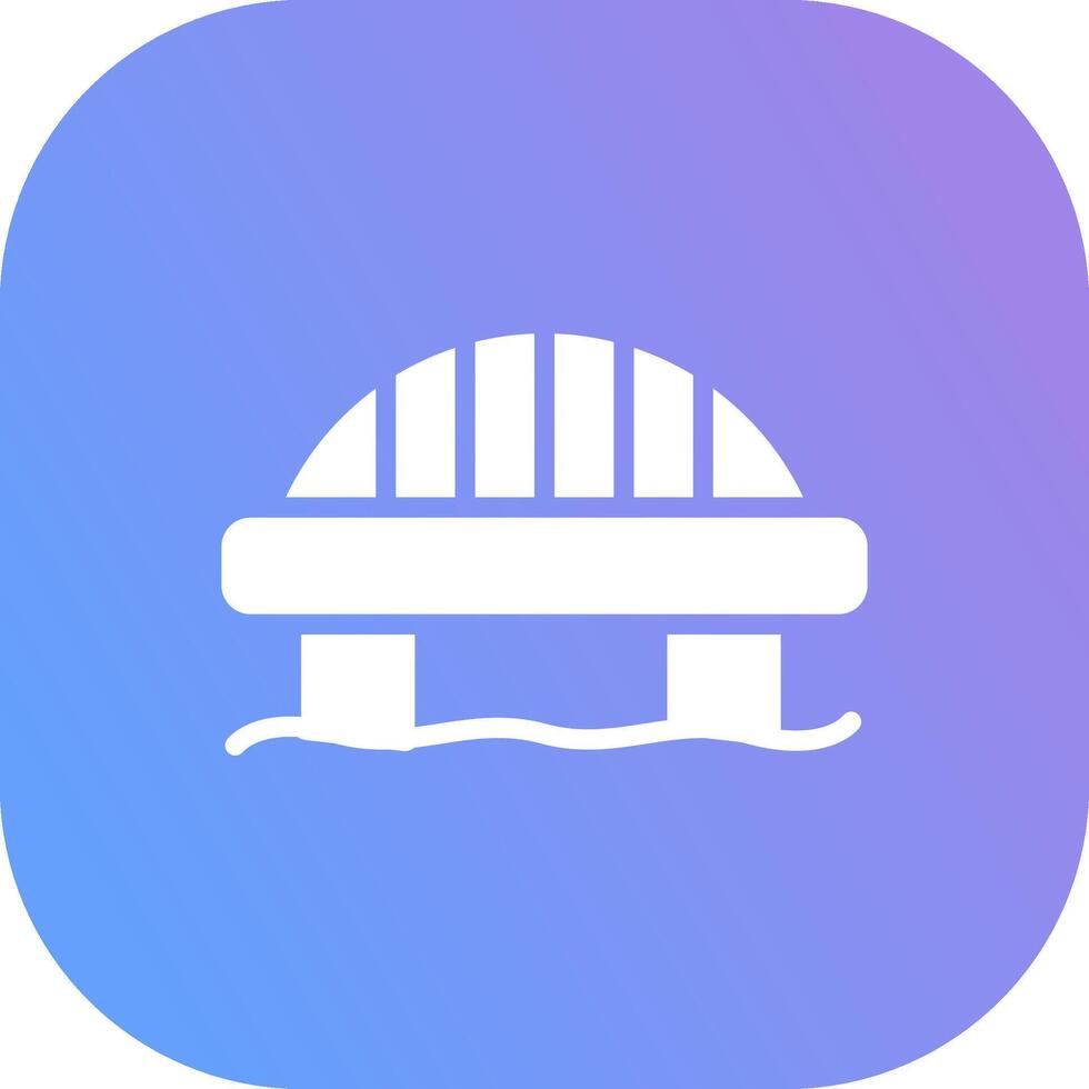 Bridge Creative Icon Design vector