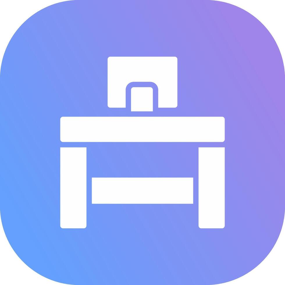 Desk Creative Icon Design vector